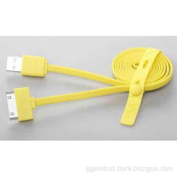 Yellow Multifunction Apple Charger Cable / Lightning Micro